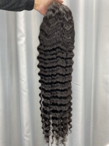 High Quality Remy Human Hair Deep Wigs Transparent Lace <strong>Cap</strong> Styles Include Deep <strong>Wave</strong> Wigs - Product Image 6