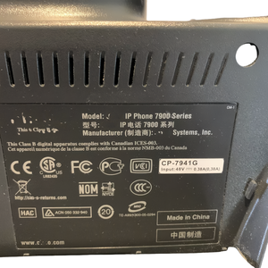 CP-7942G= Teléfono IP Unificado, Teléfono de Oficina POE CP-7942G= - Product Image 1