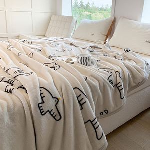 Cozy Polar Fleece <b>Blanket</b> Durable Sand Proof <b>Beach</b> Custom Fleece <b>Blanket</b> With Logo - Product Image 4