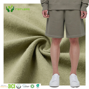 Short de survêtement d'été unisexe avec logo personnalisé Design durable délavé à l'acide en coton épais point contrasté décontracté pour hommes femmes - Product Image 1