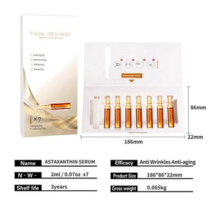Suero Facial para el Cuidado de la Piel al por Mayor, Ampolla de Tratamiento con Niacinamida, Ácido Hialurónico y Astaxantina - Product Image 3
