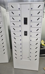 IOT 24 bay doanh nghiệp Locker W Hệ thống truy cập người dùng linh hoạt và đa phương pháp xác minh pd65w siêu nhanh điện thoại sạc Locker - Product Image 5