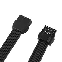 Cable de Extensión TX 3.0 12VHPWR PCIe 5.0, 16AWG 600W, Hembra a Macho, 16 (12+4) Pines, para Computadora RTX 4090TI 4080TI