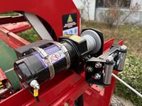 Livraison gratuite, processeur de bois de chauffage Chain Deck 35 tonnes, fendeuse de bûches, traitement automatique du bois