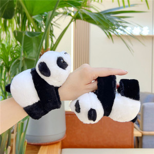 Sang trọng chengdu du du lịch tưởng niệm bán buôn cổ tay vỗ tay đồ chơi dễ thương Panda Búp Bê Vòng đeo tay Móc chìa khóa - Product Image 2