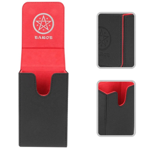 Boîte de rangement pour jeu de tarot de style espagnol MIO en cuir PU pour le rangement intérieur des cartes de tarot, des dés et des jeux d'échecs pour enfants - Product Image 2