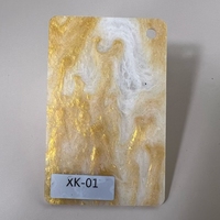 Feuille acrylique coulée irisée colorée de 3 mm pour découpe laser, bricolage et artisanat décoratif
