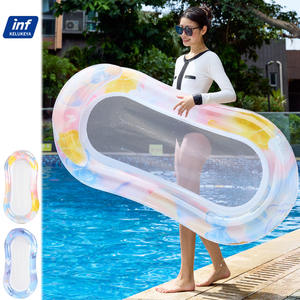 Silla Flotante Inflable Inf Kelukeya con Asiento de Malla para Relajarse en la Piscina - Product Image 1