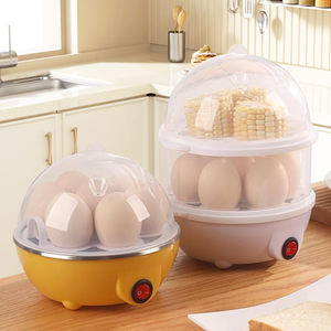 Buen vendedor Producto Tamaño personalizado Color 350W 1.2L Acero inoxidable PP Fácil control Restaurante <span class=keywords><strong>Breackfast</strong></span> Hervidor de huevos inteligente eléctrico - Product Image 2