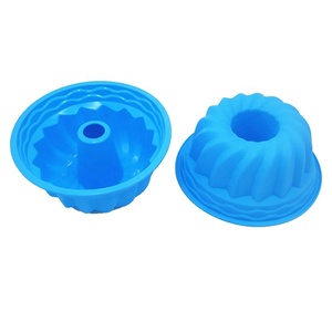 3D Forno A Microonde Silicone A Spirale Torta Stampi Rotonda Del Silicone di Cottura Della Torta Stampi In Silicone Decorazione Per Homemake - Product Image 2