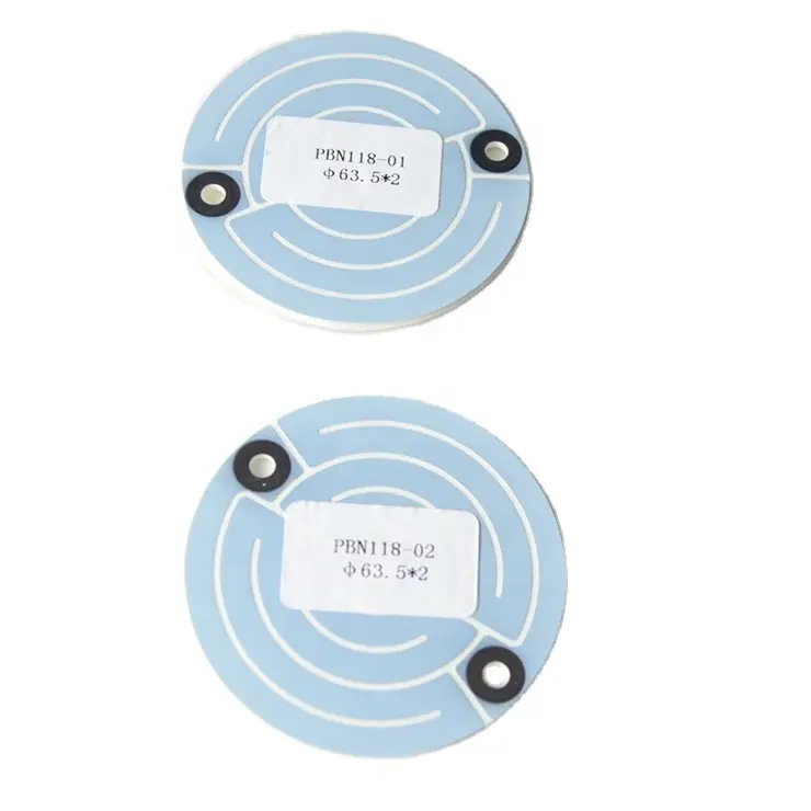 בסדר Machinability Pbn PG ציפוי פירוליטי בורון ניטריד קרמיקה צלחת דיסק עבור דוד