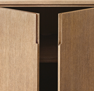 Lưu trữ gỗ rắn trang trí nội thất sơn tự chọn bên Tủ 6-DOOR sideboard - Product Image 3