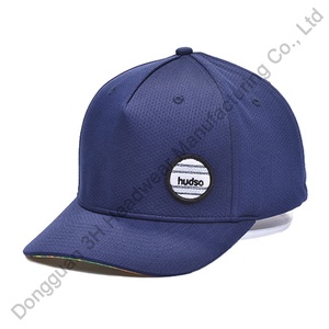 Diseñador <span class=keywords><strong>de</strong></span> alta calidad sin estructura 5 paneles <span class=keywords><strong>de</strong></span> impresión Borde inferior Flex ajustado gorras <span class=keywords><strong>de</strong></span> béisbol parche tejido personalizado sombreros ajustados - Product Image 5
