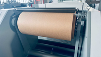 Máquina Automática de Estampado en Caliente y Troquelado de Bolsas de Papel con Alimentación por Rollo en Una Sola Prensa