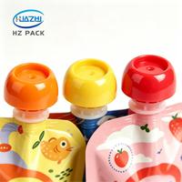 Babyvoeding goedgekeurde spuitzakken voor fruit sap dranken verpakkingen Doypack Jelly zakken Hoge kwaliteit Aanpasbaar