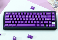 High Quality Translucent Double Shot PBT SA Profile DIY Keycaps Set ISO Enter Keys for Mechanical Keyboard