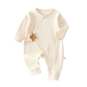 Mameluco de Bebé de Manga Larga, Algodón Puro, Unisex, Primavera Otoño, Body para Recién Nacido con Diseño de Zanahoria, Talla 52/40 - Product Image 5