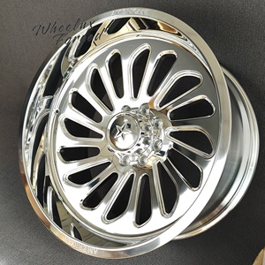 Rines de Aleación Forjada 4x4 de 22X12 22X14 24X14 26X16 Pulgadas, 8X170 6X139.7, para Camionetas Todoterreno F-150, RAM, Chevrolet 1500, Silverado - Product Image 6