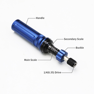 SHAHE Torque <b>Screwdriver</b> with Mechanical Preset Clutch and 20 Piece Tool Set for Maintenance Assembly - Product Image 3