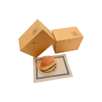 Cajas de Papel Kraft Personalizadas al por Mayor con Asa, Empaque para Panadería, Pasteles, Pan, Pastel de Queso y Postres