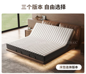 2025 Intelligentes Elektrisches Elefantenohr-Schwebebett mit Schlafüberwachung Verstellbarer Dual-Zonen-Hebemechanismus Kingsize-Bett für Paare - Product Image 6