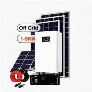 Nouvel ensemble complet de système solaire hors réseau 3 kW/5 kW/10 kW avec onduleur à onde sinusoïdale pure au lithium-ion et garantie de 10 ans pour usage domestique - Product Image 2