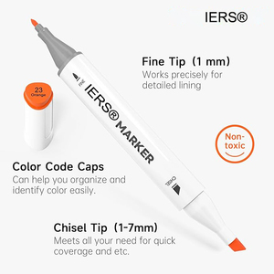 Juego de Marcadores de Acuarela Idrawit de Doble Punta, Puntas Suaves y Flexibles, para Estudiantes, Pincel de Acuarela - Product Image 2