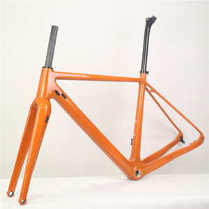 <span class=keywords><strong>Cuadro</strong></span> de <span class=keywords><strong>Bicicleta</strong></span> de Carbono para <span class=keywords><strong>Gravel</strong></span> GR029, <span class=keywords><strong>Cuadro</strong></span> de <span class=keywords><strong>Bicicleta</strong></span> de Carretera de Carbono para Carreras, BSA 700C*42C, Di2 y Mecánico, con Freno de Disco - Product Image 2