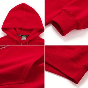 Sudaderas con Capucha Ligeras de Alta Calidad, Fabricadas con Poliéster y Algodón, con Cierre, Unisex, Personalizadas, Talla Grande para Hombre - Product Image 2
