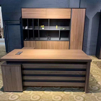 Meilleure vente bureau de direction haut de gamme bureau en forme de L bureau en bois bureau à domicile Table d'ordinateur