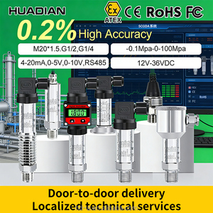 Sensor de Presión Anticorrosivo Wifi 4-20mA 12VDC con Pantalla LCD, Transductor de Presión RS485 HART, Transmisor de Presión a Prueba de Explosiones - Product Image 6