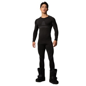 Custom Men's Seamless Underwear Set Bamboo Charcoal Anti-Odor Long Johns Undershirts Seamless Skiing Thermal <strong>Base</strong> <strong>Layer</strong> for Men - Product Image 1
