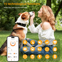 Mini localisateur GPS pour animaux de compagnie (chiens et chats) en plastique IP67, réseau 4G GSM, dispositif anti-perte, suivi en temps réel, gestion de la santé, GPRS