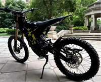 Moto tout-terrain électrique Surron Light Bee X 72V 10000W, pneus 19/18, cadre en aluminium, vélo électrique portable, VTT électrique