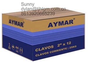 17 X 27 <strong>Clavos</strong> 1kg Bag Bright Common Wire Nails - Product Image 5