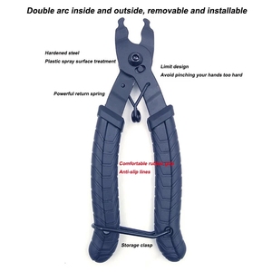 RIDERACE MTB Road Bike Buckle pinze <span class=keywords><strong>per</strong></span> catena a maglie manuali rimozione della chiusura rapida installa lo strumento di riparazione del morsetto ciclismo strumenti di riparazione MTB - Product Image 4
