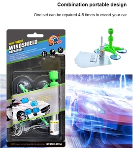 ชุดซ่อมกระจกรถยนต์อเนกประสงค์ Maxfree Do It Yourself พร้อมน้ำยาซ่อมแซม - Product Image 5