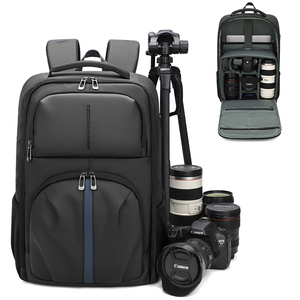 Sac à dos multifonctionnel pour appareil photo et ordinateur portable, étanche, pour extérieur, pour appareils photo reflex Canon, Nikon, Sony - Product Image 1