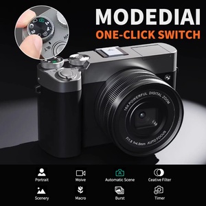 Máy ảnh kỹ thuật số không gương lật chuyên nghiệp 5K/4K, màn hình cảm ứng IPS kép 3.6 inch, đèn LED bổ sung ẩn cho chụp ảnh và quay <span class=keywords><strong>video</strong></span> - Product Image 4