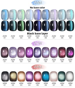 Kit de vernis à ongles en gel UV non toxique de haute qualité, 135 couleurs multicolores, pour salon de manucure, vente chaude, art des ongles, vente en gros - Product Image 1