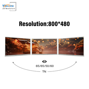 7 inch TFT LCD Bảng điều chỉnh tinh thể lỏng hiển thị Module LB070WV6-TD08 60 Hz tần số 40 Pins FPC 350 nits độ sáng - Product Image 4