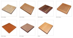 Precio de fábrica Panel acústico de madera Diseño perforado para una absorción de sonido óptima - Product Image 4