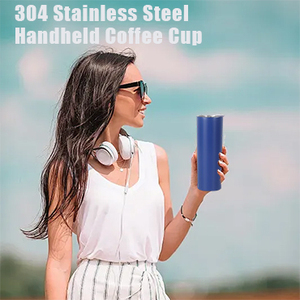 Vaso Térmico <span class=keywords><strong>de</strong></span> Acero Inoxidable <span class=keywords><strong>para</strong></span> Café, Aislado al Vacío, <span class=keywords><strong>para</strong></span> Viaje, Apto <span class=keywords><strong>para</strong></span> Sublimación - Product Image 3