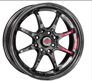 ล้อแม็กซ์ JDM สมรรถนะสูง ขนาด 15 นิ้ว รุ่น CE28 สีแดงแคนดี้ 8 ก้าน ดีไซน์คลาสสิก น้ำหนักเบาพิเศษ - Product Image 1