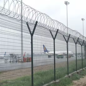 Popular in Saudi Arabia UAE High Security <b>Airport</b> Perimeter Mesh Fence for Sale - Product Image 2