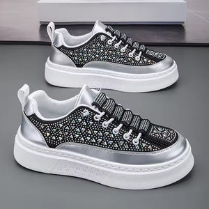 Zapatillas deportivas de diseño ligero Diamond, transpirables, informales, de moda, de caña baja, con suela blanda, para hombre, versátiles, para mujer. - Product Image 1