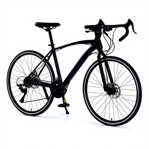 Vélo de route en acier à haute teneur en carbone 700C 21 vitesses 30 vitesses <span class=keywords><strong>Frein</strong></span> à disque double Charge de 150 kg Vélo de <span class=keywords><strong>course</strong></span> pour adultes Vélo de route Vélo pour hommes - Product Image 2