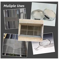 Pabrik 500 800 mikron baja tahan karat 904L SS304 kawat layar jaring untuk Filter