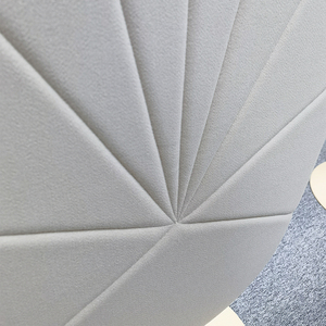 Diseño moderno Hoja de árbol Partición deslizante acústica Oficina flexible y uso escolar al aire libre Pared de partición - Product Image 2