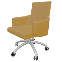 Chaise personnalisée haut de gamme au design moderne pour hôtel Conception de dossier creux avec tissu et éponge haute densité